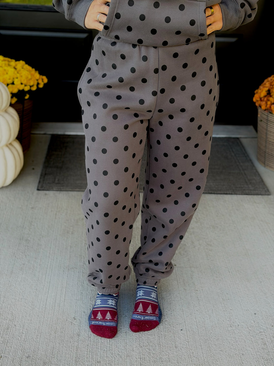 Polka Dot Joggers