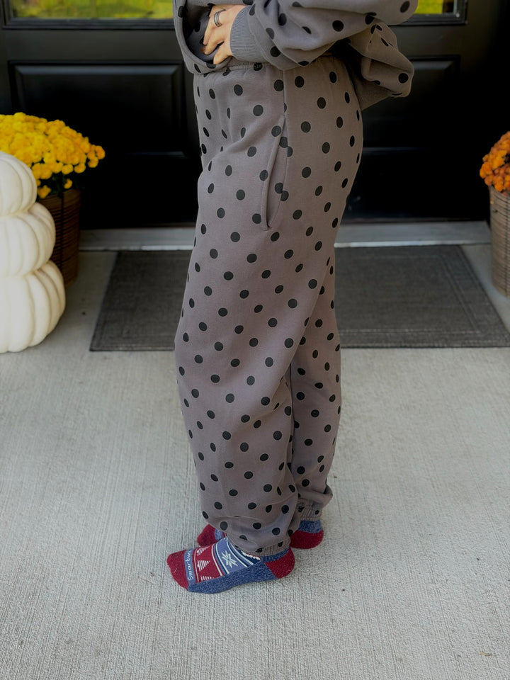 Polka Dot Joggers