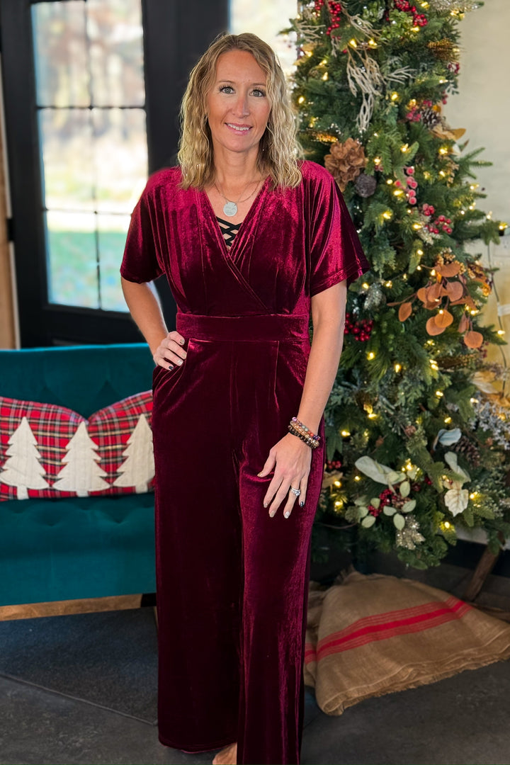 Holiday Spice Jumpsuit