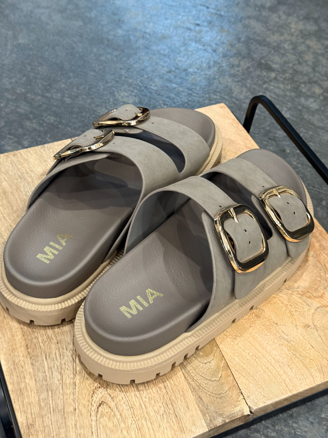MIA Taupe Sandal