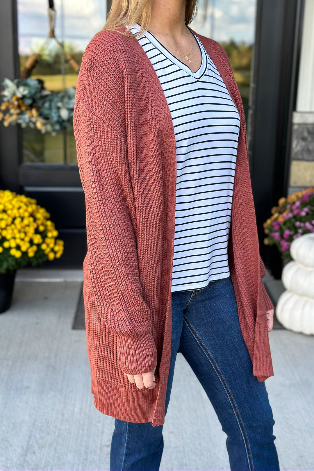 Open Knit Cardigan