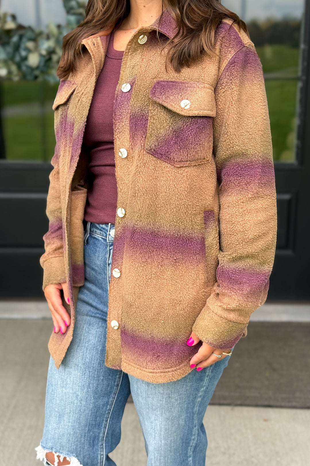 Tullis- Eggplant Ombre