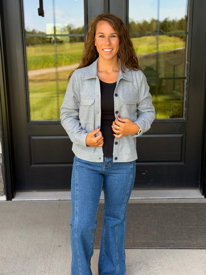 Faye Jacket- Charcoal