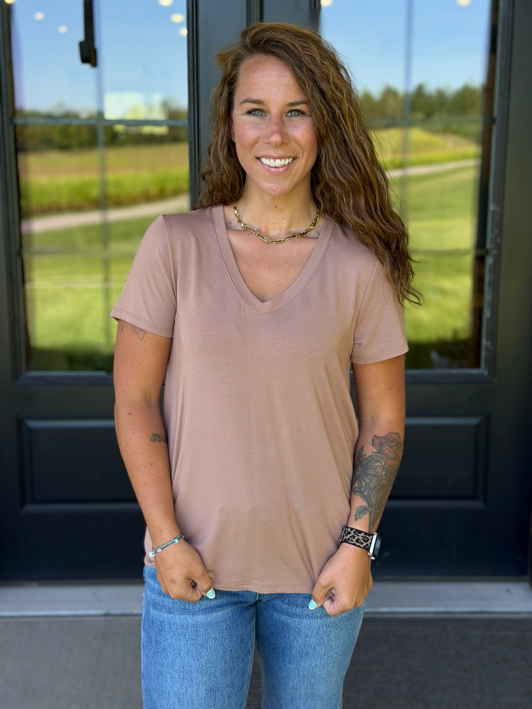 Lanelle Tee- Sand