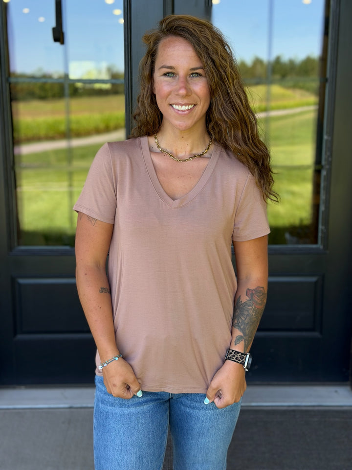 Lanelle Tee- Sand