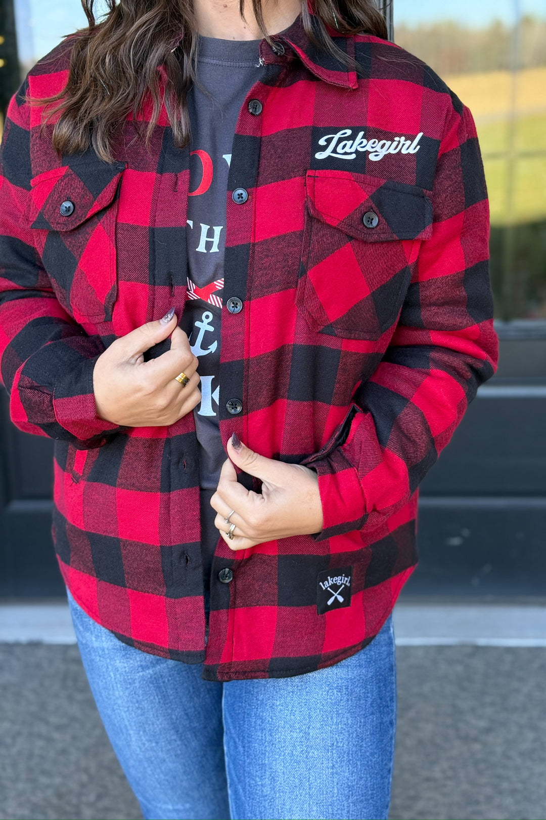 Lake Girl Plaid Shacket
