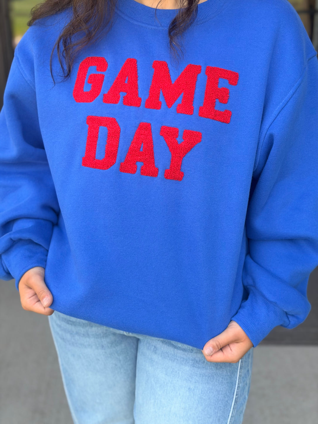 Game Day Sweatshirt- Blue