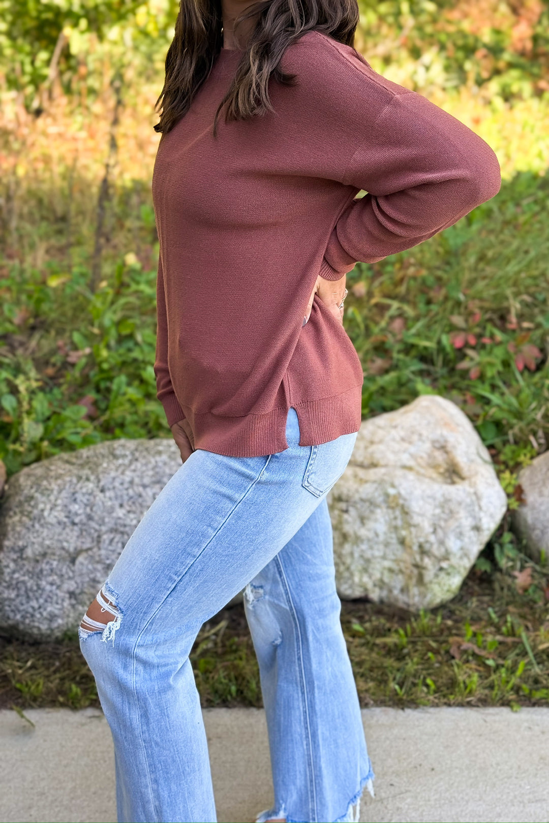 Brick Brown Sweater