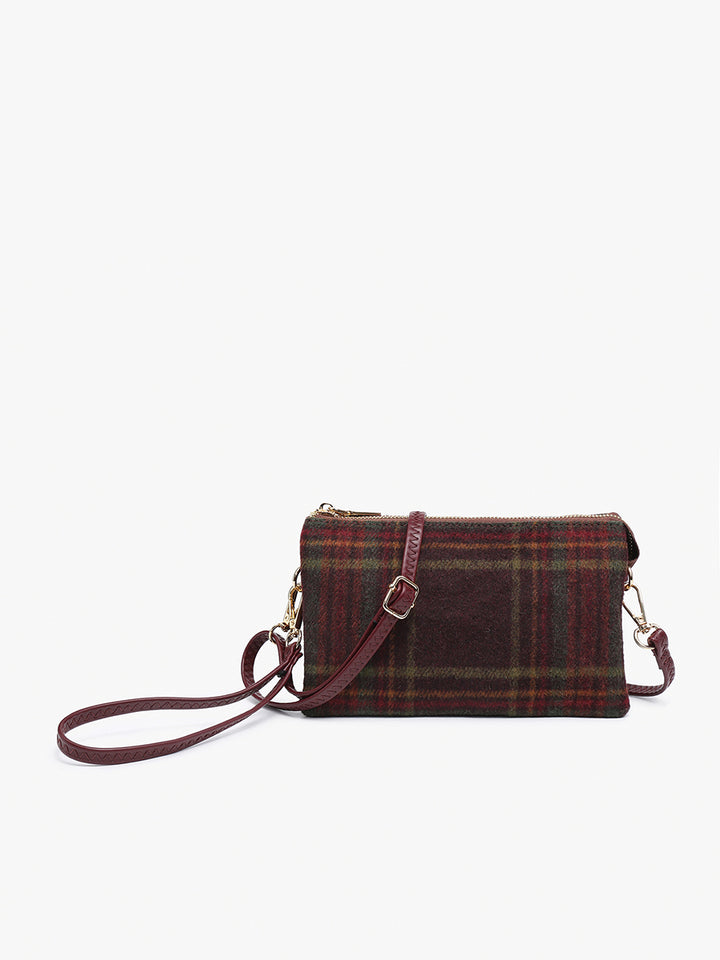 Riley Plaid Crossbody