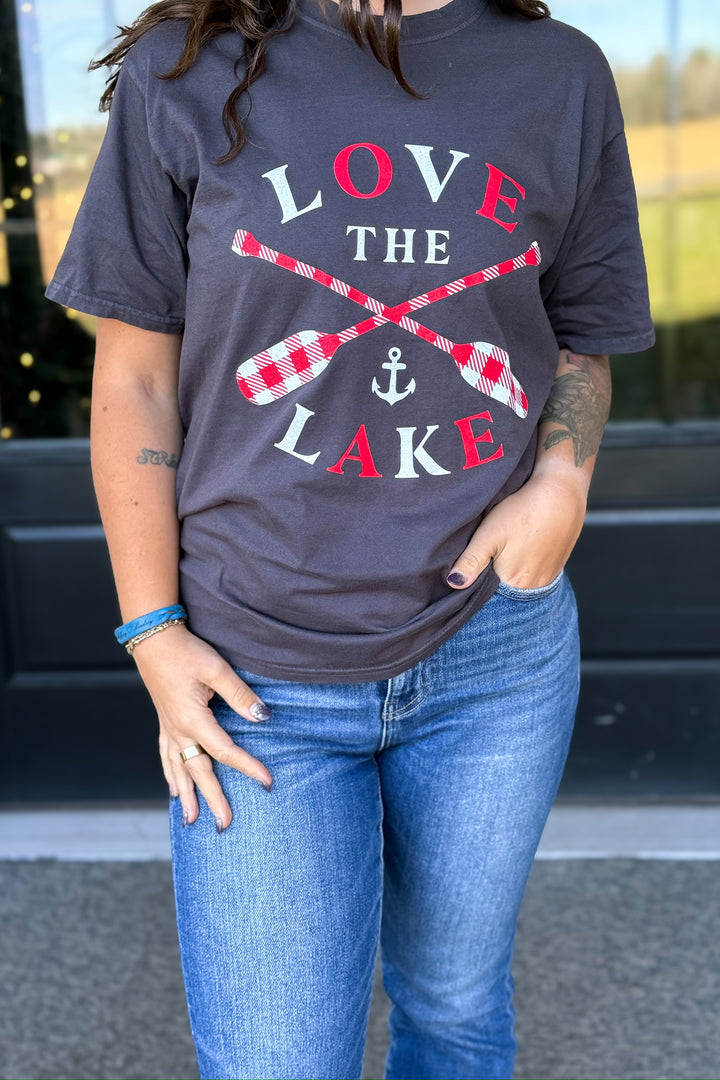 Love The Lake Buffalo Plaid