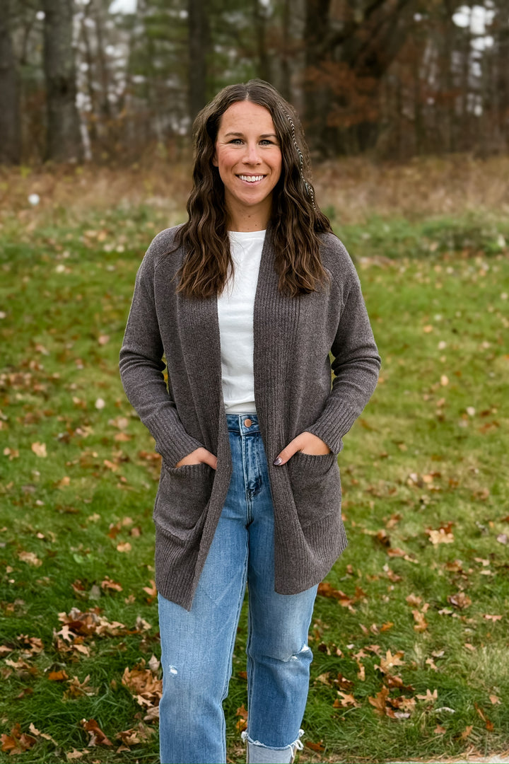 Holiday Open Cardigan