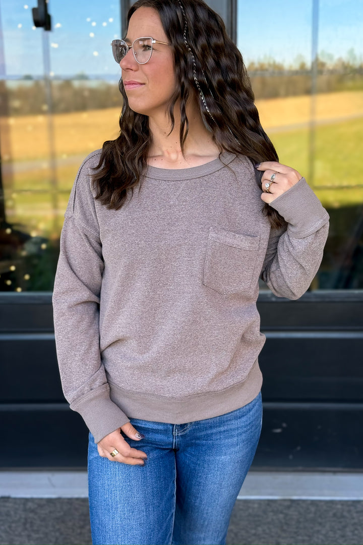 Cozy Coffee Pullover