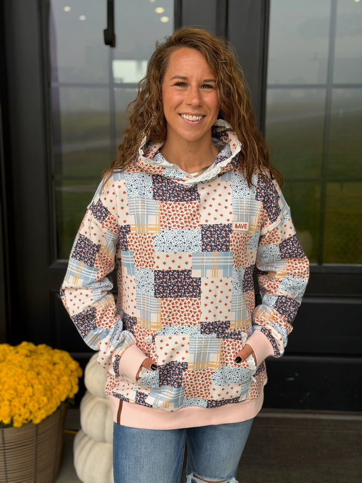 Patchwork Lace Hoodie