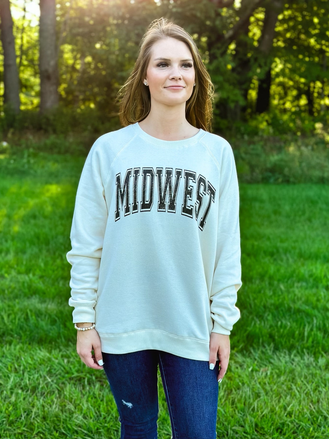 Midwest Cream Sweatshirt
