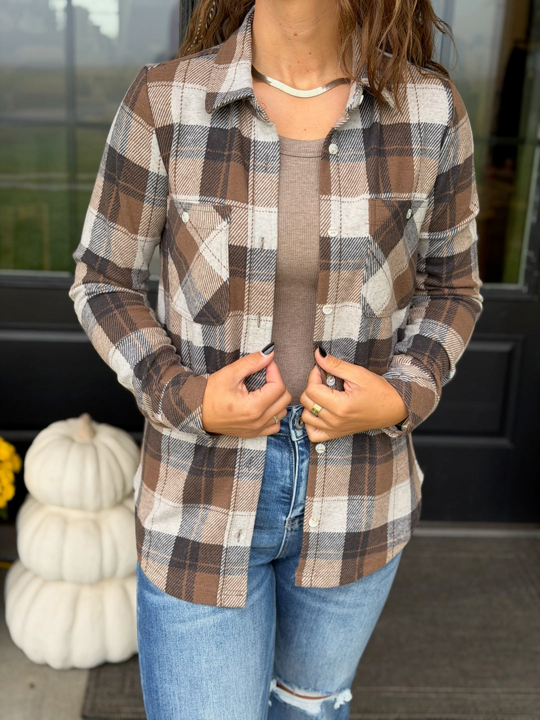 Lewis Brown Plaid