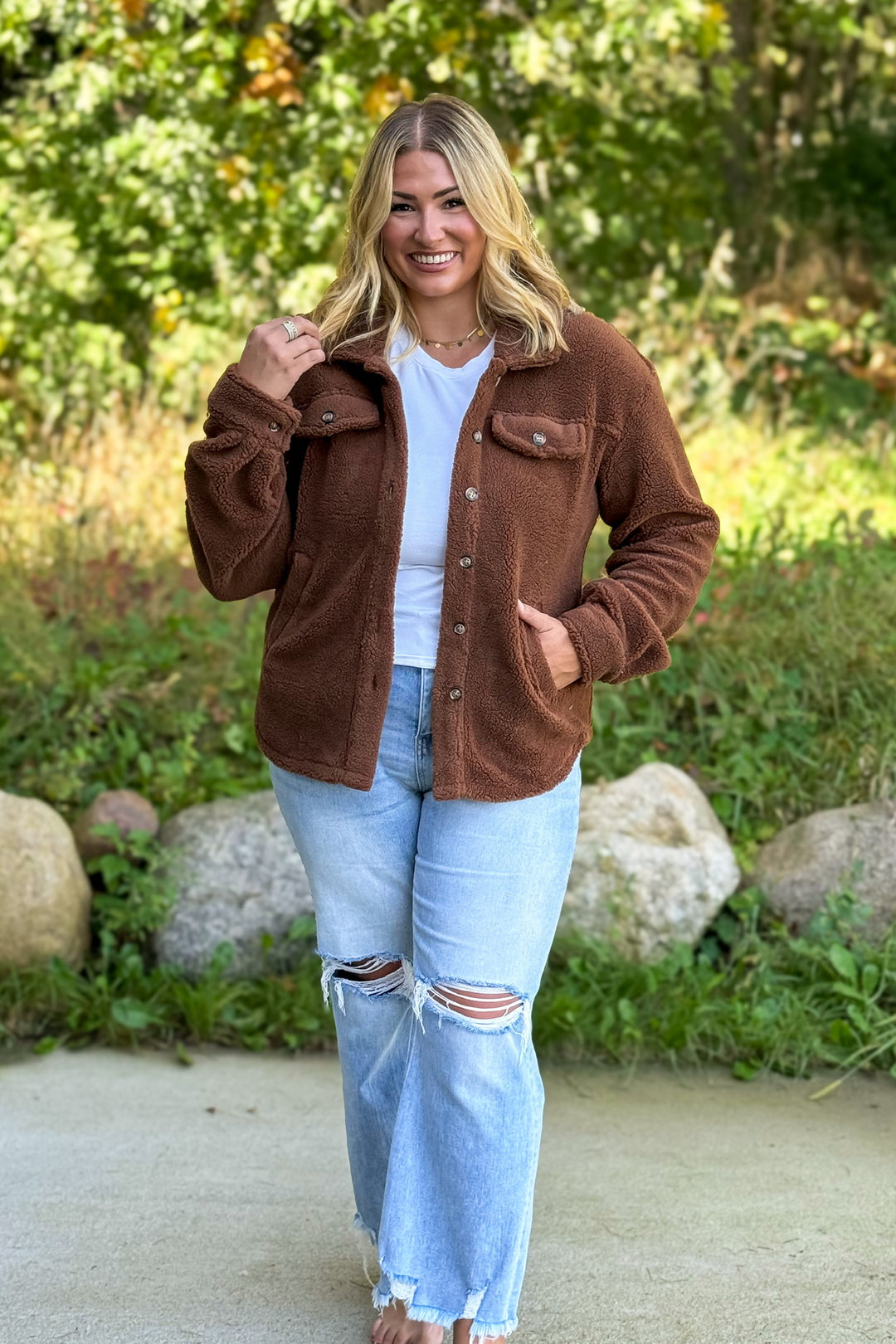 Teddy Sherpa Shacket