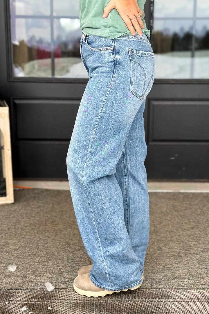 Mica Penn Blue Wide Leg