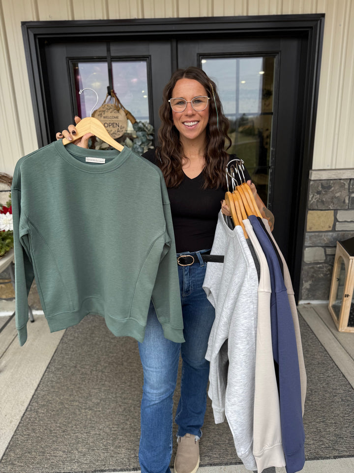 Cozy Pullover- Curvy