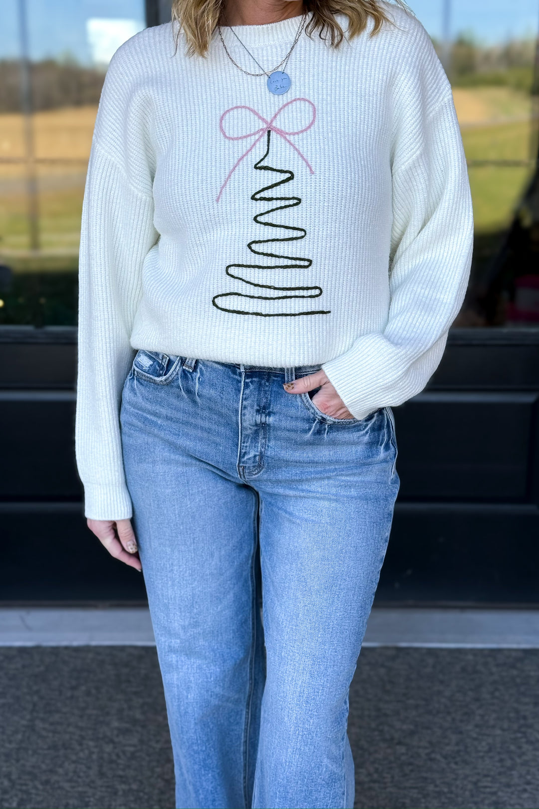 All Spruced Up Sweater