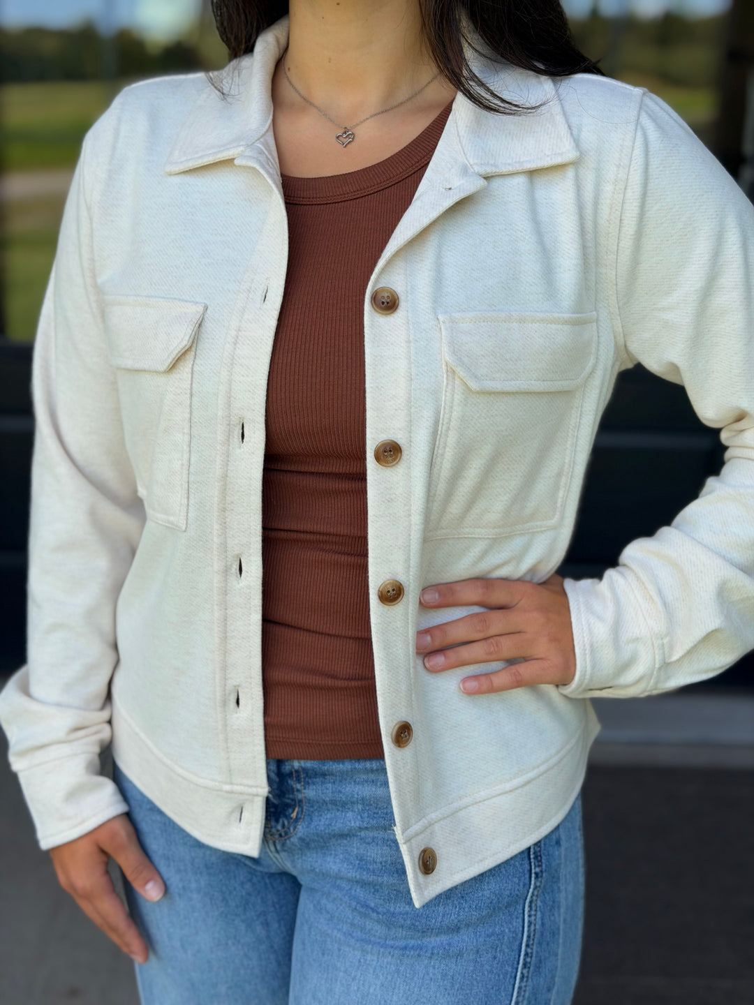 Faye Jacket- Cashew