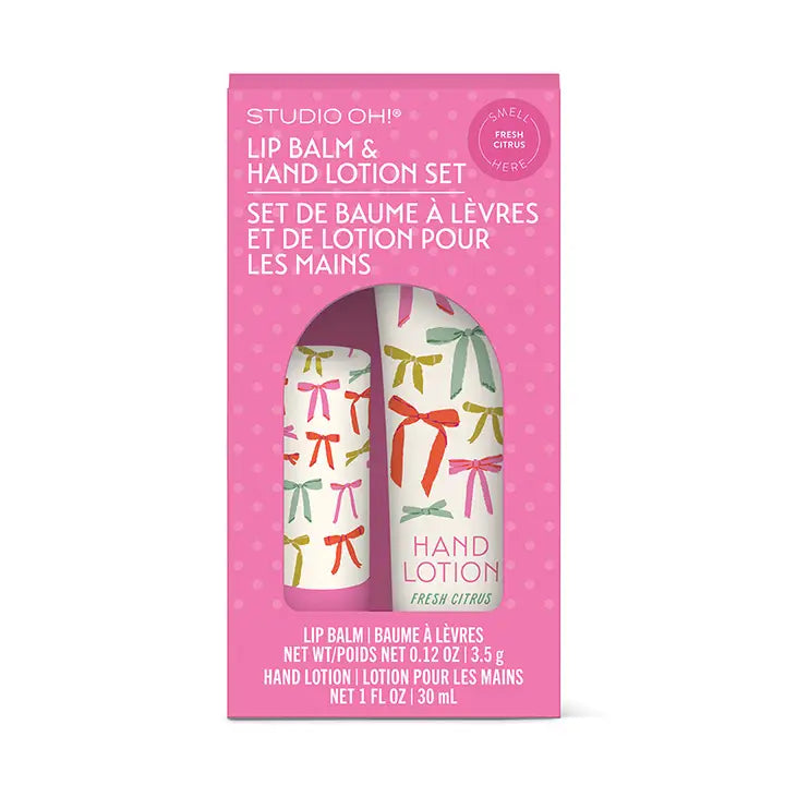 Lip Balm Lotion Set