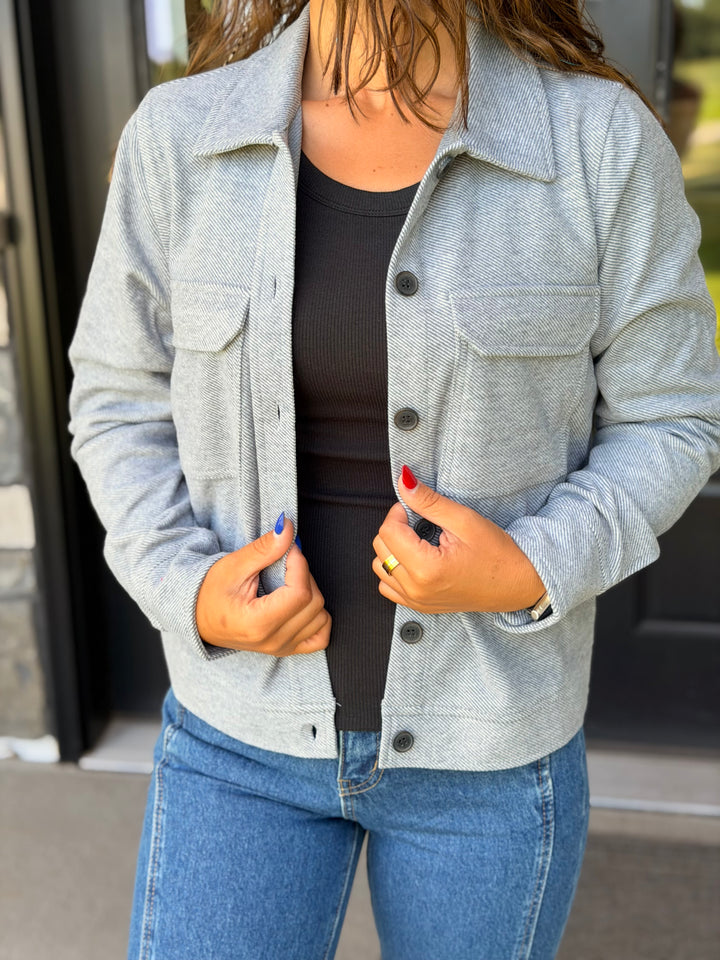 Faye Jacket- Charcoal