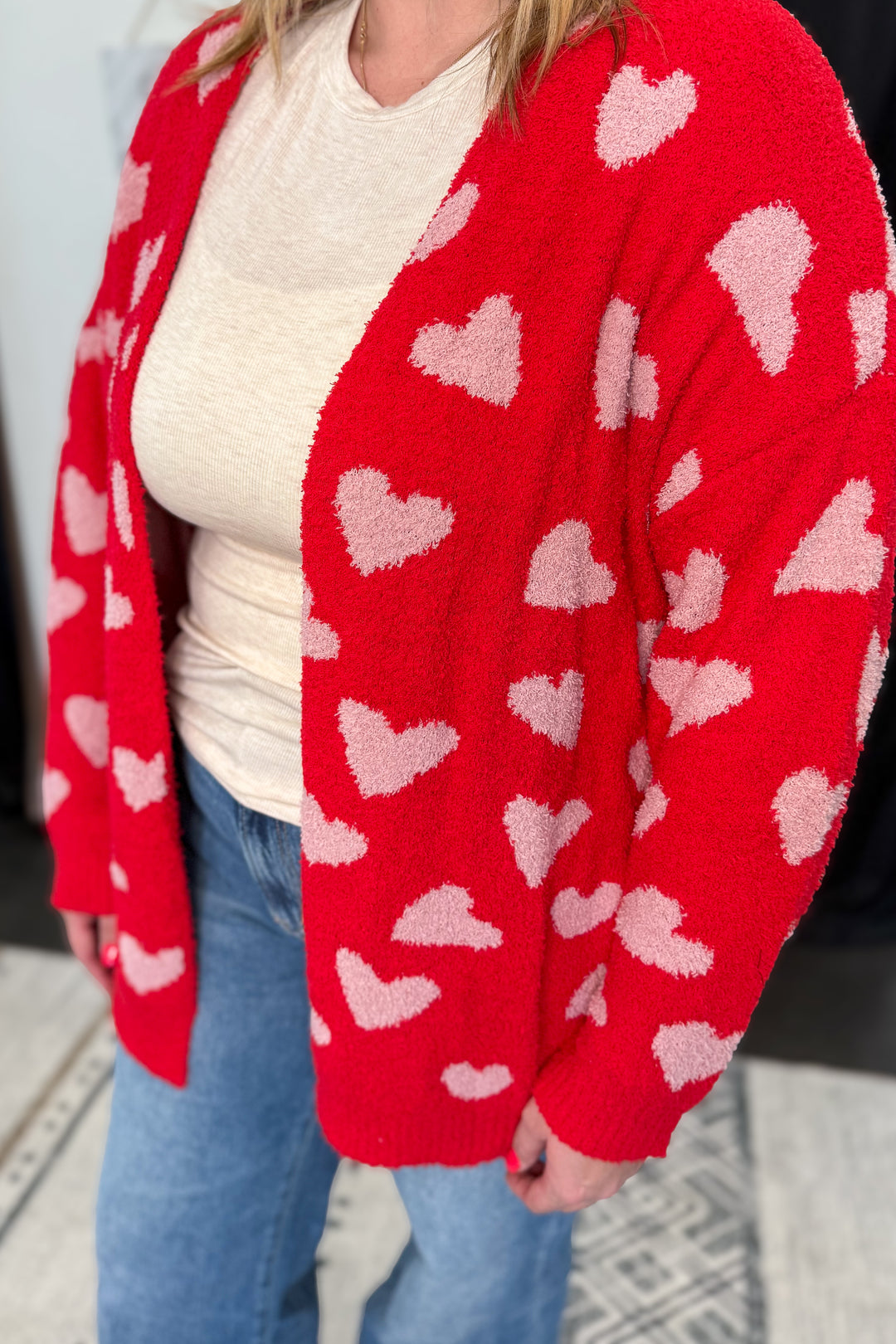 Cozy Heart Cardigan