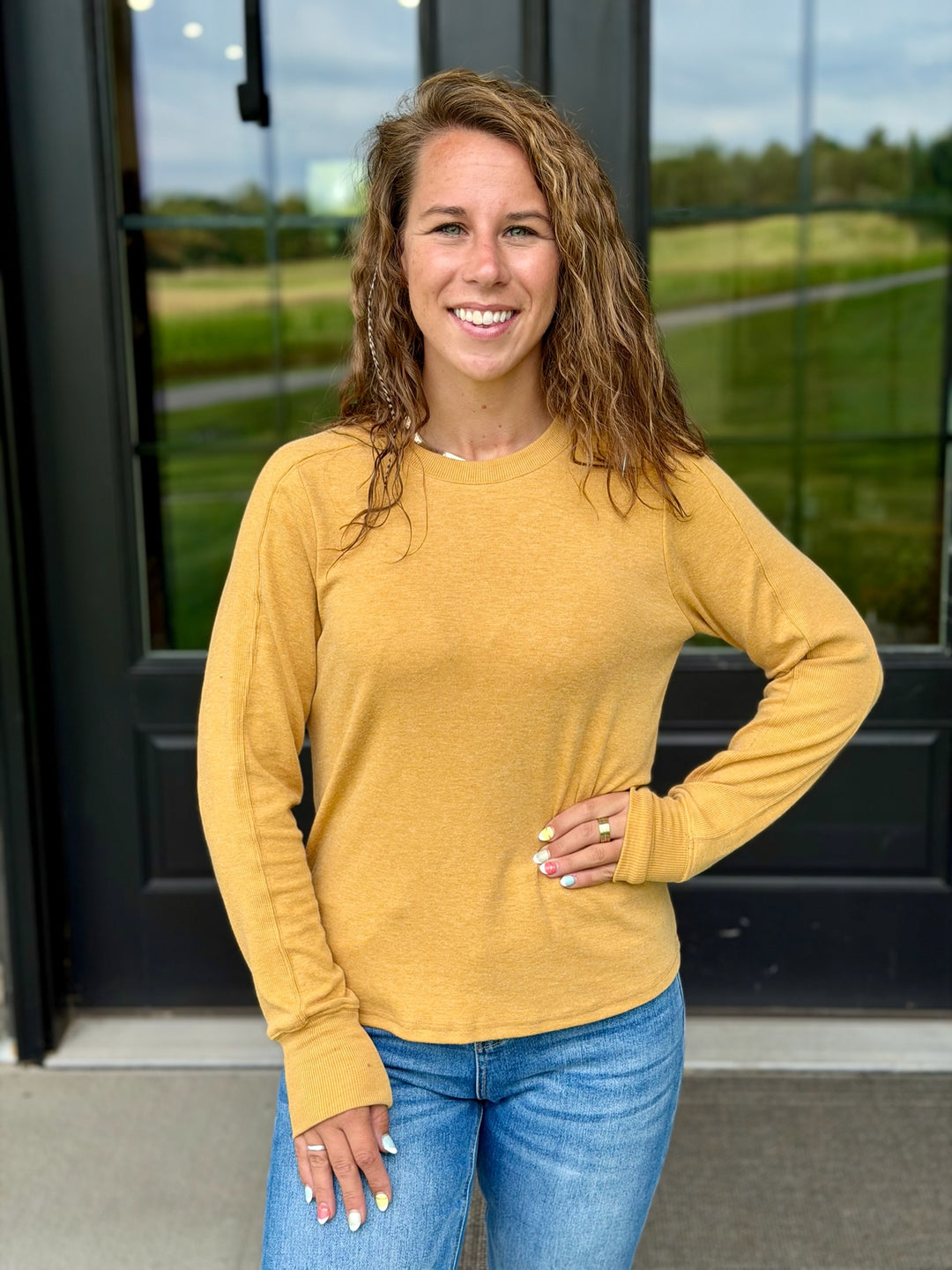 Mustard Sweater