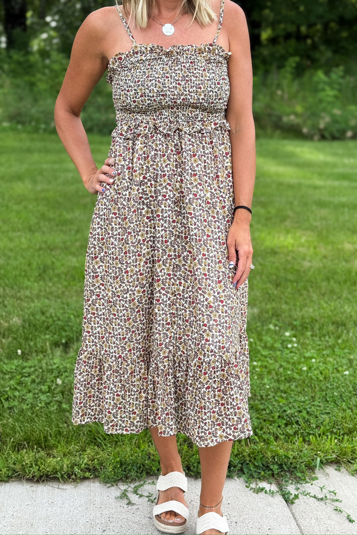 The Jones Dress Golden Harvest