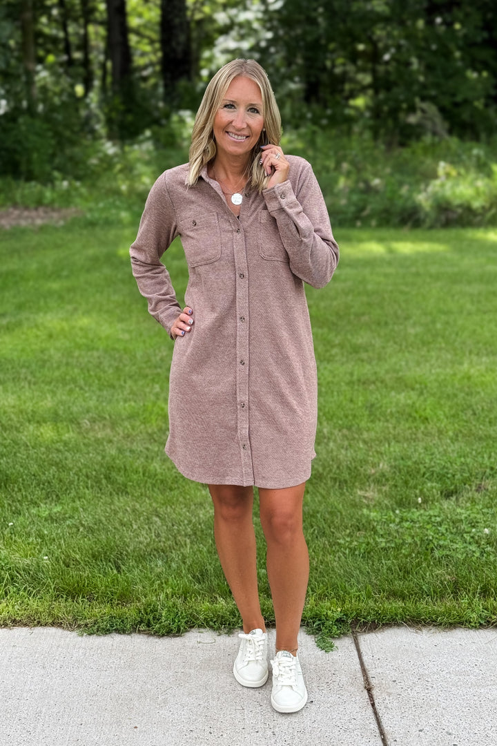 Leslie Dress- Clove