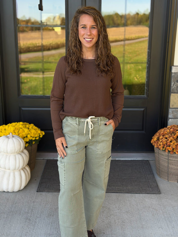 Brown Crew Thermal