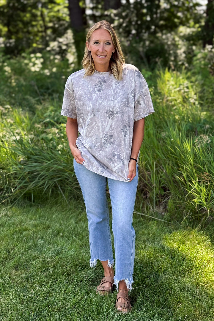 Oversized Camo Tee