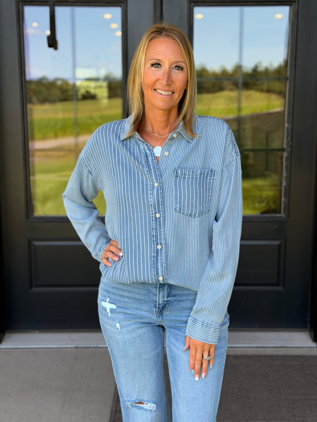 Helena Denim Shirt