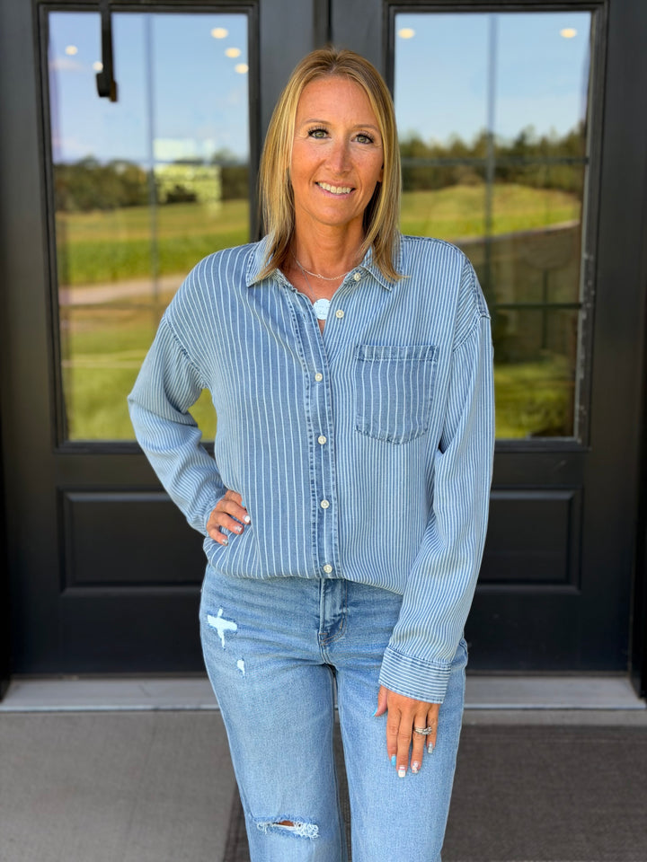 Helena Denim Shirt