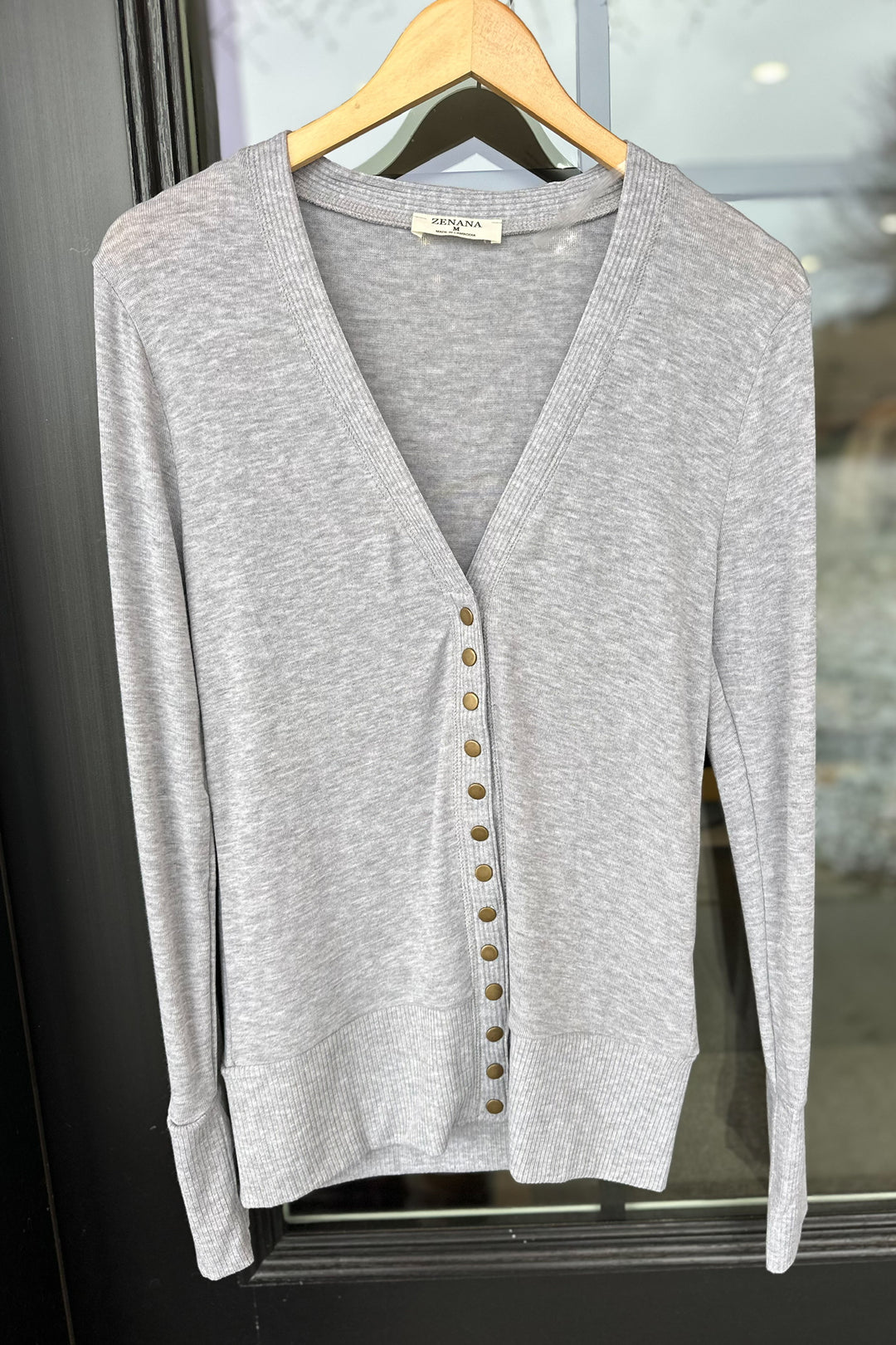 Snap Button Cardigan