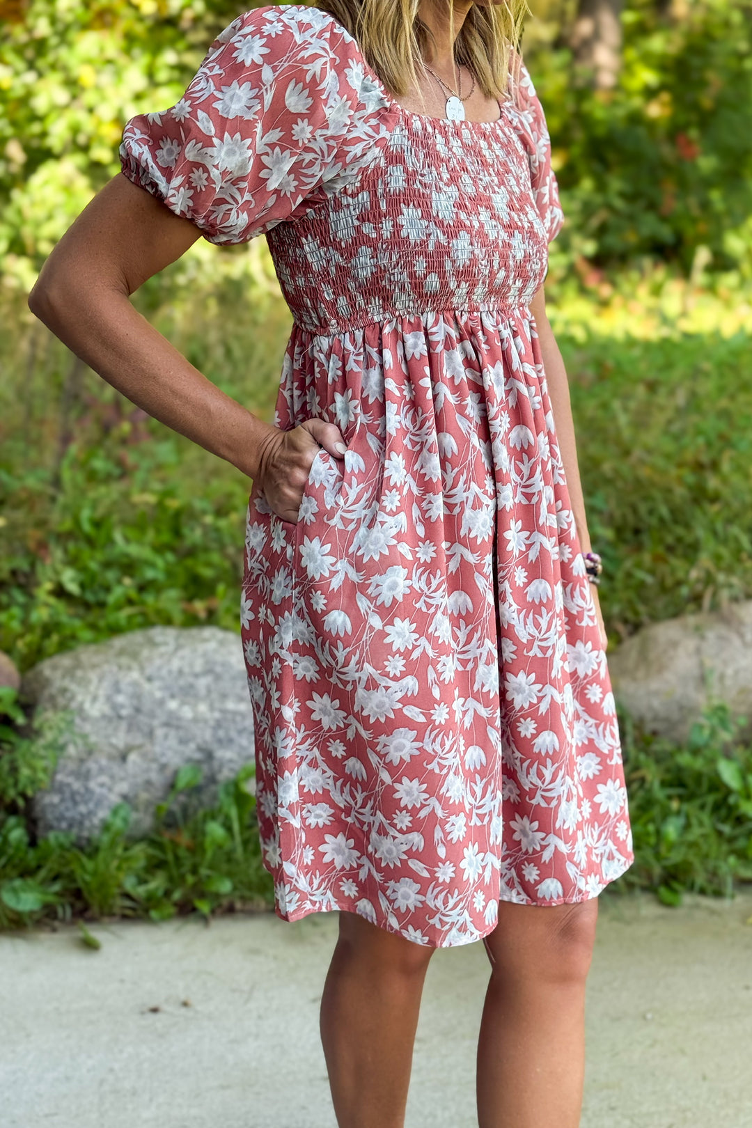 Silvered Ember Dress