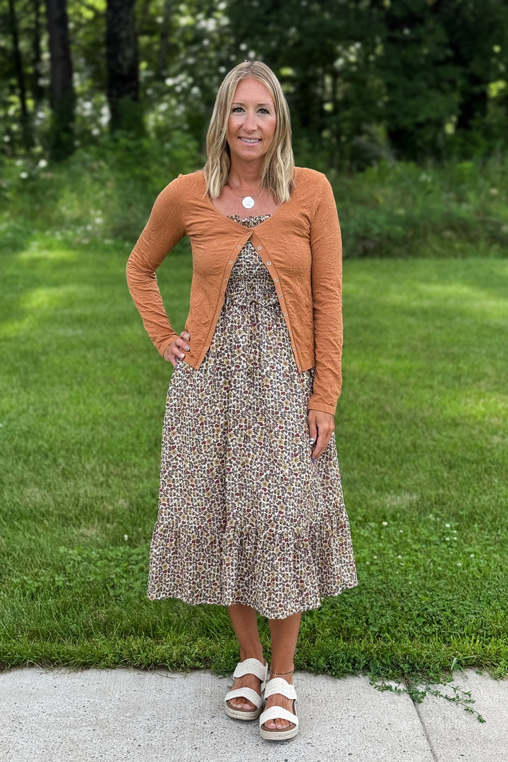 The Jones Dress Golden Harvest