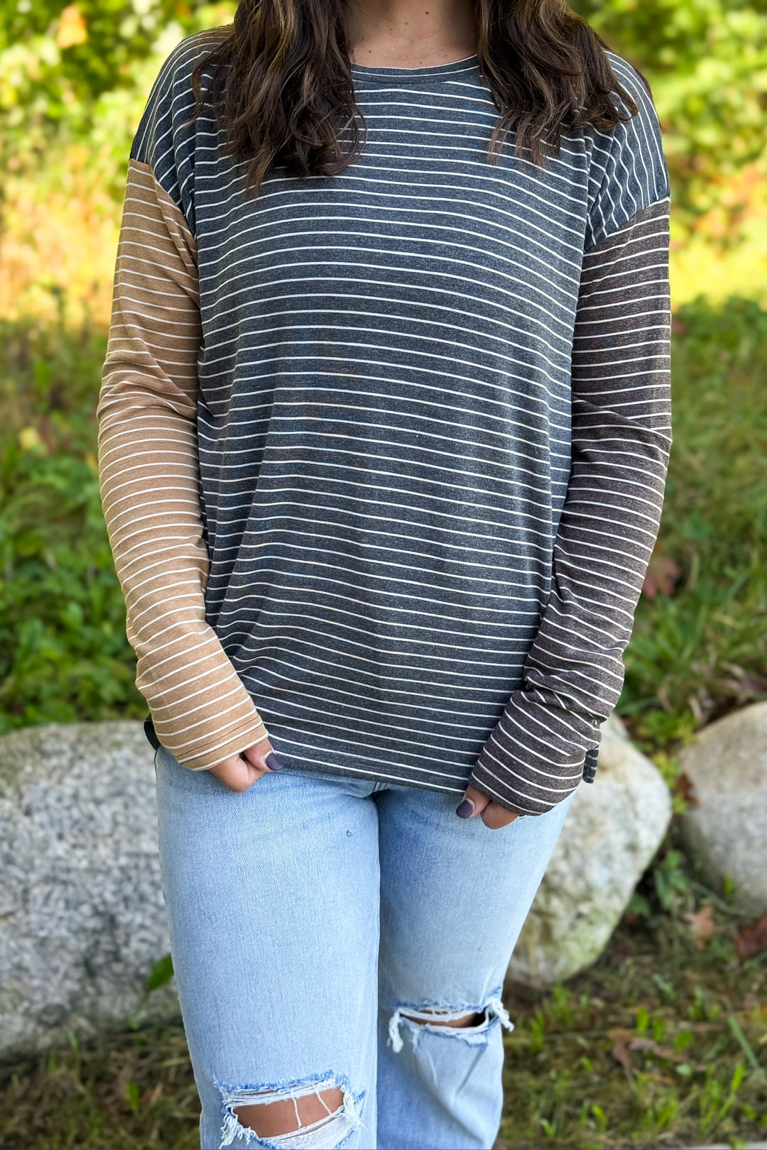 Striped Color Block
