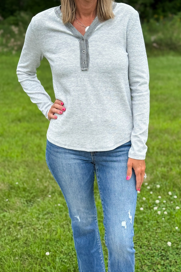 Grey Henley