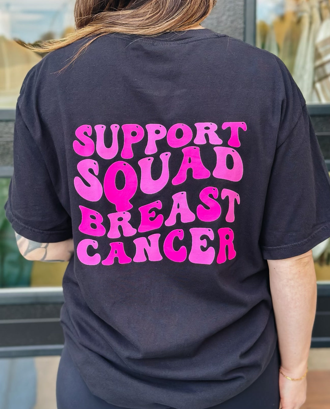 Breast Cancer Tee -Support Squad