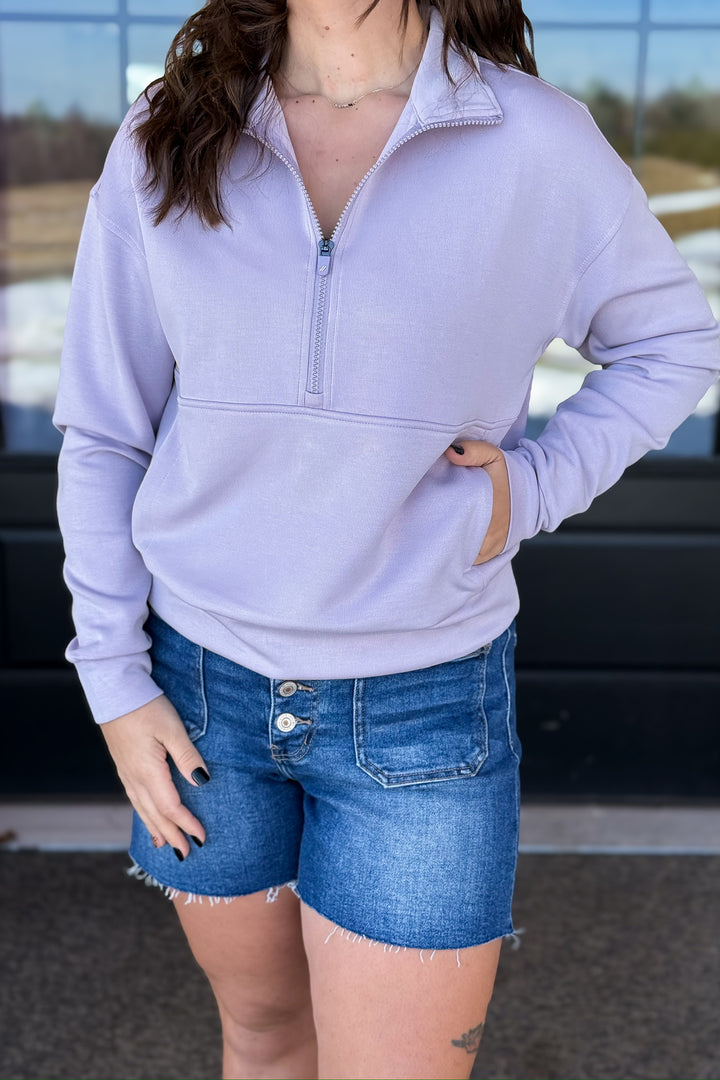 Bridget Pullover- Lavender