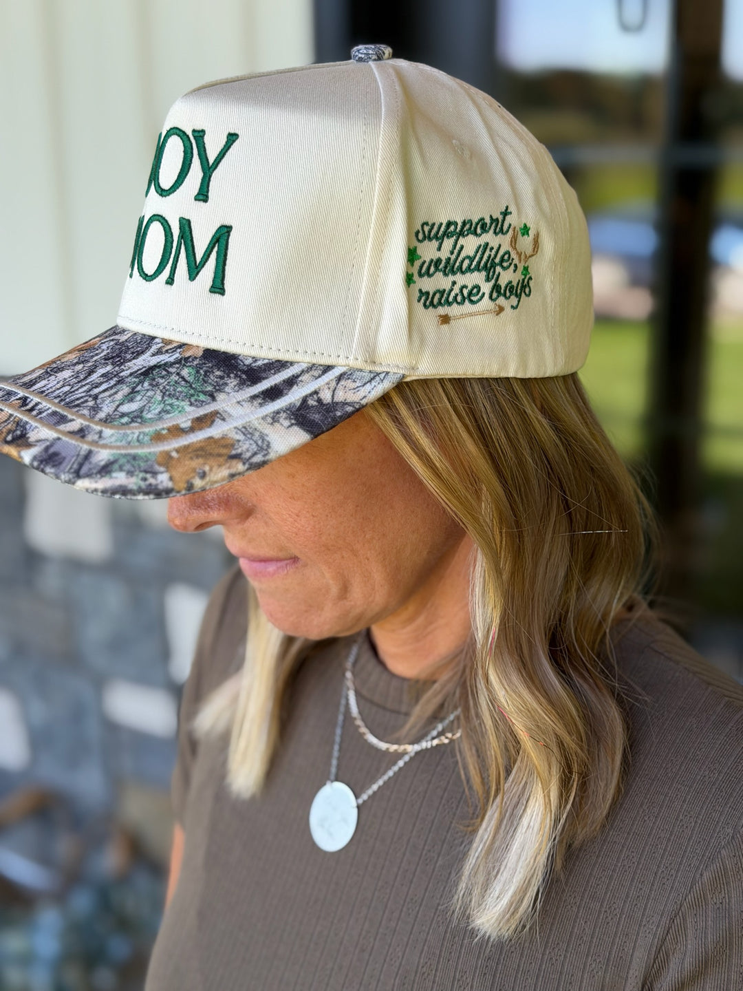 Boy Mom Camo Hat