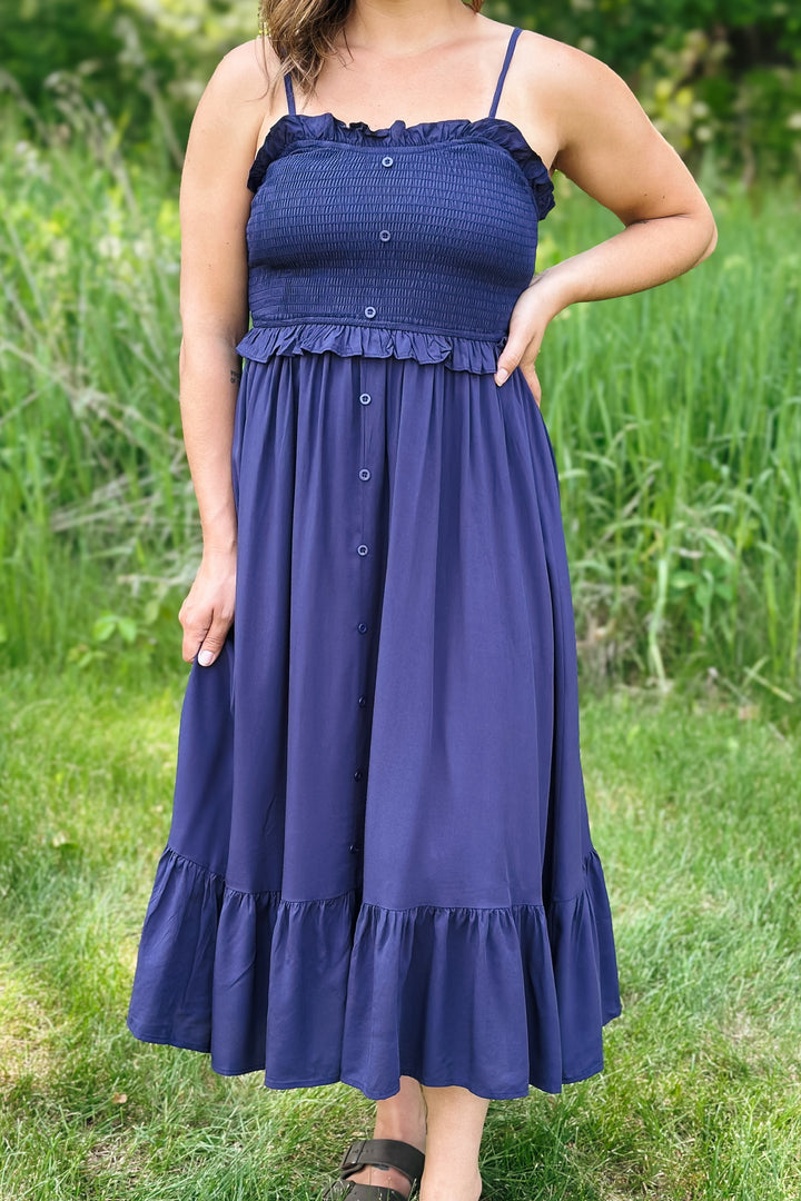 Jones Dress Blue