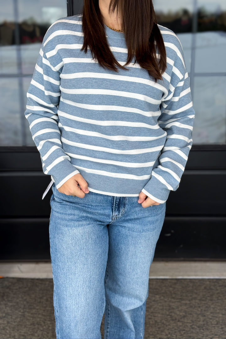 Preston Sweater- Blue