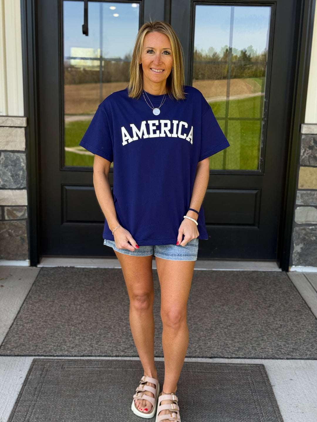 America Boyfriend Tee