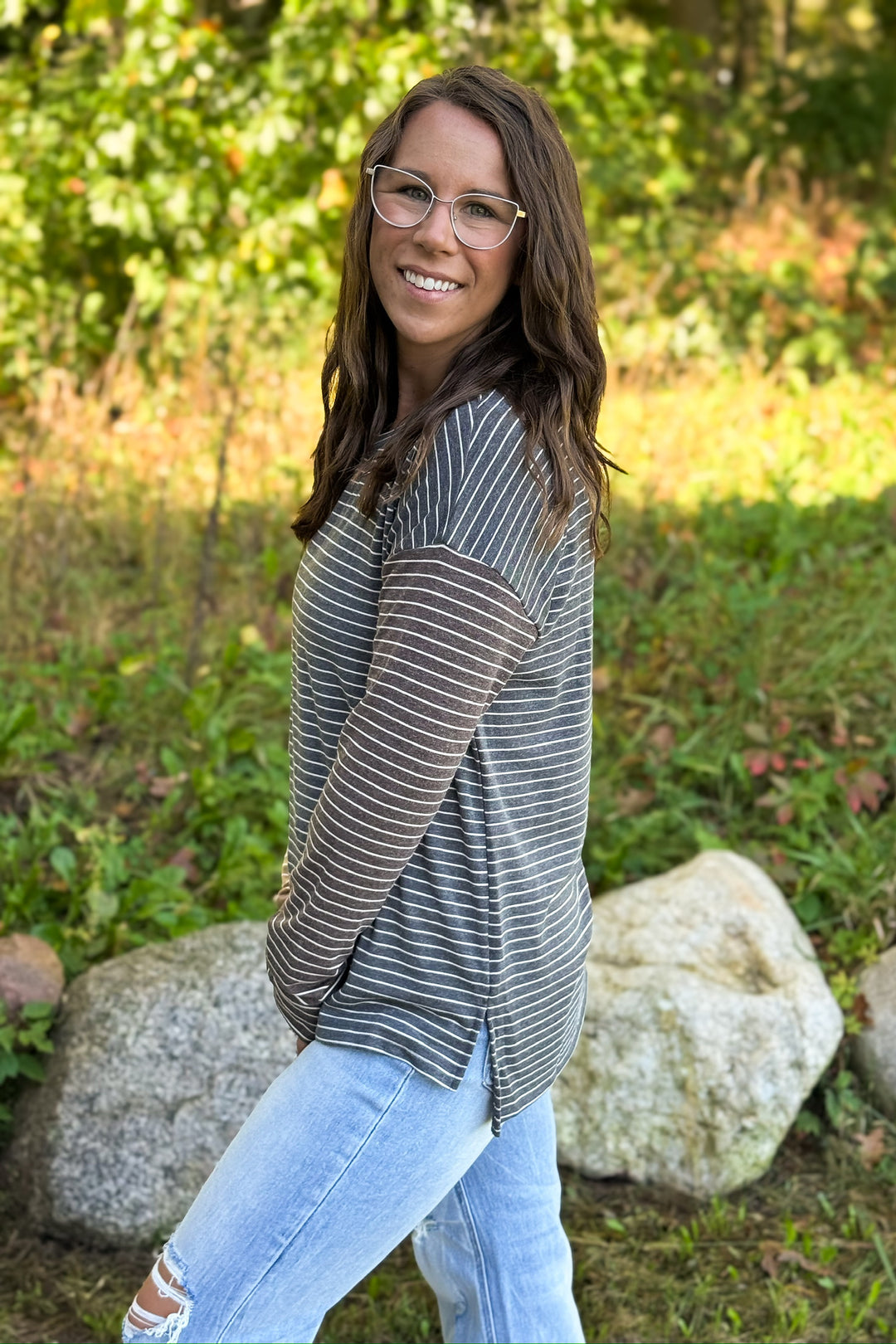 Striped Color Block