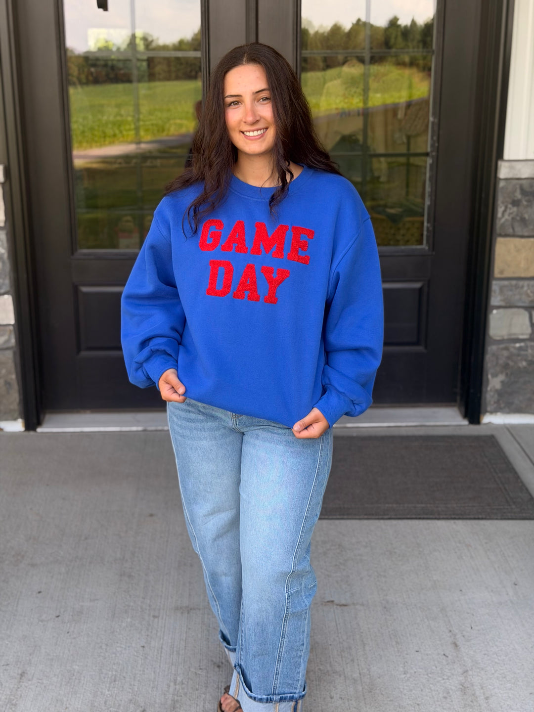 Game Day Sweatshirt- Blue