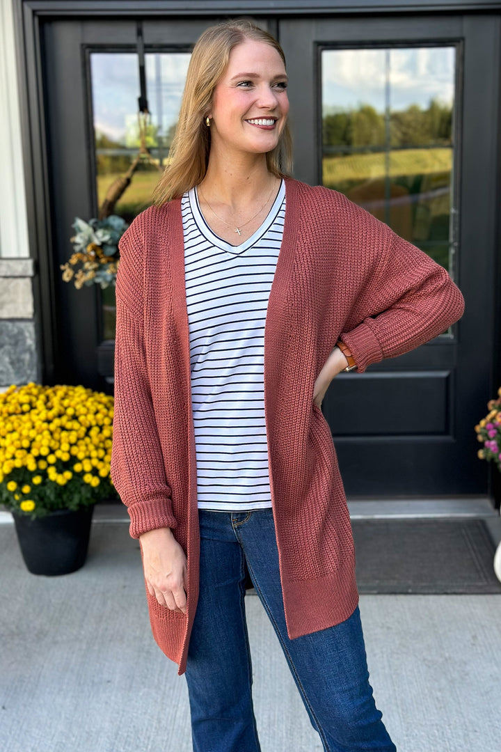 Open Knit Cardigan