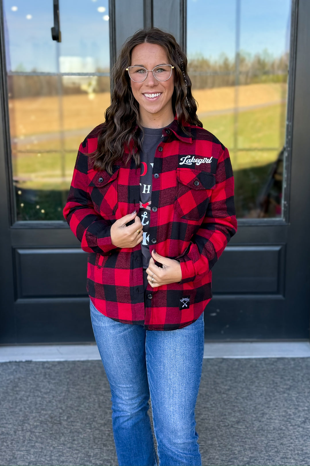 Lake Girl Plaid Shacket