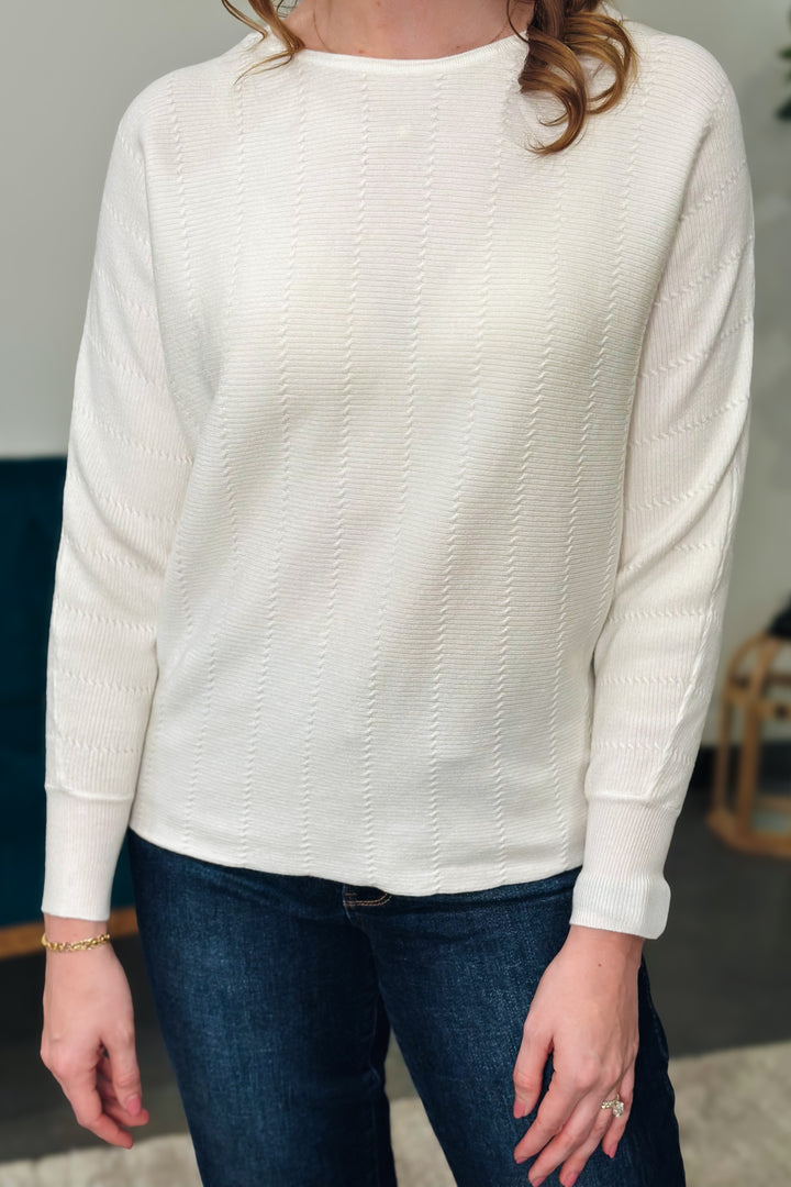 Ivory Dolman Sweater